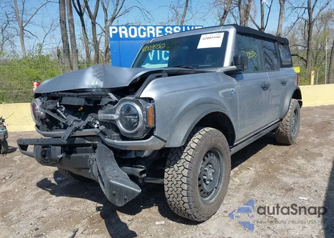 2022 Ford Bronco Black Diamond from USA, damaged, VIN 1FMDE5BH3NLA79314